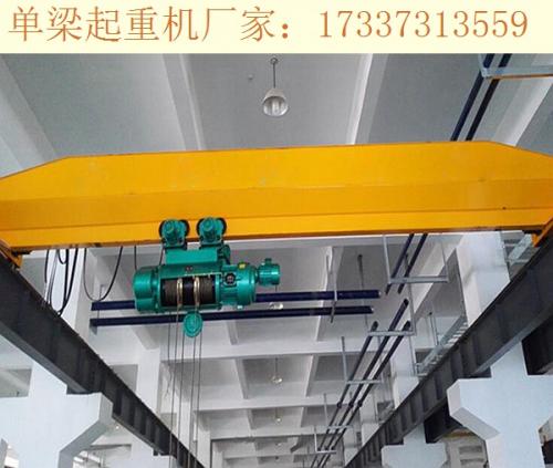 湖南衡陽單梁起重機廠家 起重機要承受的載荷