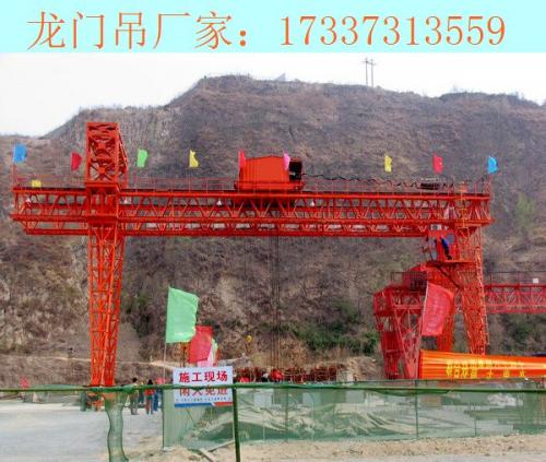 90噸龍門吊使用時間較長 吉林白城龍門吊公司