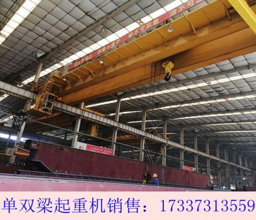 河北秦皇島雙梁橋式起重機(jī)廠家 結(jié)構(gòu)件的安裝