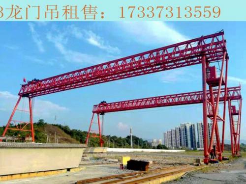黑龍江雞西龍門(mén)吊廠家 80噸龍門(mén)吊安裝拆除