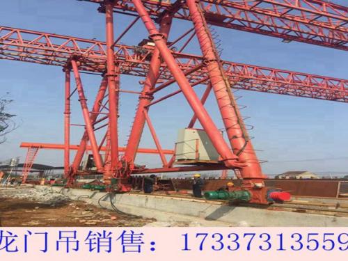 湖北隨州龍門(mén)吊廠家 80噸龍門(mén)吊租賃