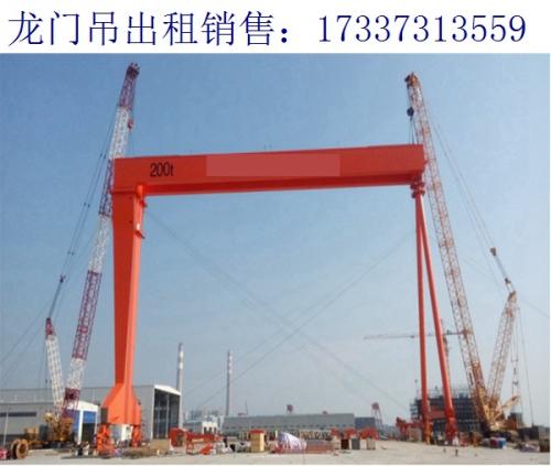 貴州貴陽龍門吊廠家 門式起重機(jī)線圈斷電原因