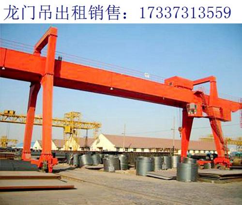 山東泰安75噸龍門吊廠家 營銷與服務(wù)理念