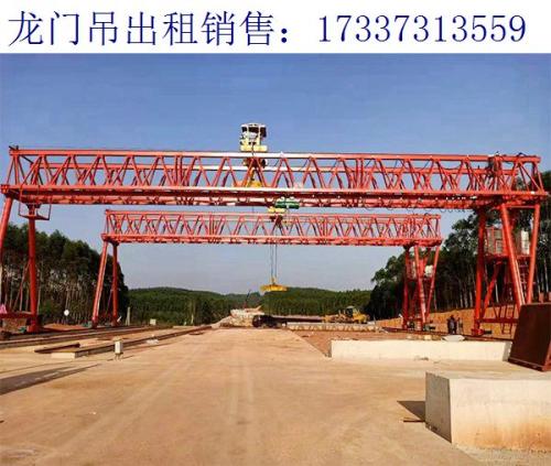 河北承德60噸龍門吊廠家 關(guān)于門式起重機(jī)的特點(diǎn)