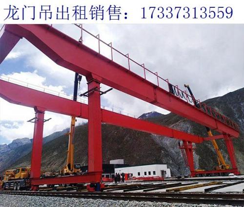 山東德州90噸龍門(mén)吊廠家 龍門(mén)吊提升傳動(dòng)效率的方法