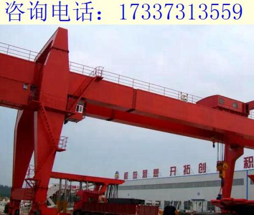 山東菏澤60噸龍門(mén)吊廠家 單梁龍門(mén)吊的安裝和調(diào)試