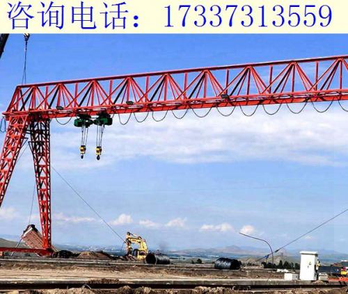內(nèi)蒙古包頭10噸花架龍門吊的運(yùn)行速度和驅(qū)動(dòng)